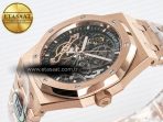 Audemars Piguet Royal Oak 41mm Openworked 15407 RG THBF 1:1 Best Edition on RG Bracelet SA3132 V2 - Görsel 6