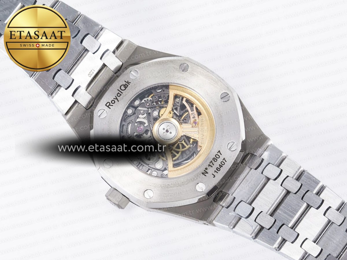 Audemars Piguet Royal Oak 41mm Openworked 15407 SS THBF 1:1 Best Edition on SS Bracelet SA3132 V2 - Görsel 16