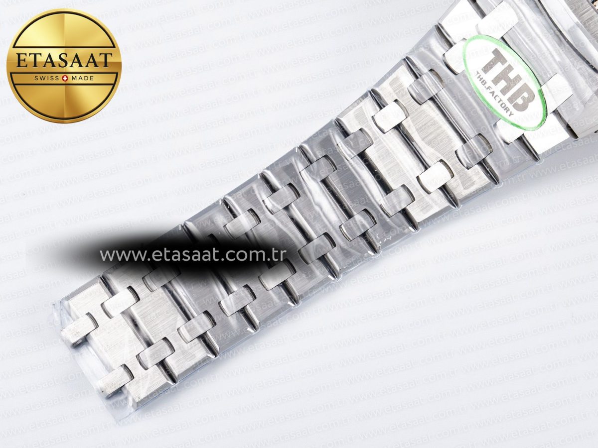 Audemars Piguet Royal Oak 41mm Openworked 15407 SS THBF 1:1 Best Edition on SS Bracelet SA3132 V2 - Görsel 20