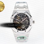 Audemars Piguet Royal Oak 41mm İskelet 15407 THBF SA3132 Eta Saat - Görsel 3 - 1:1 Süper Klon Saat