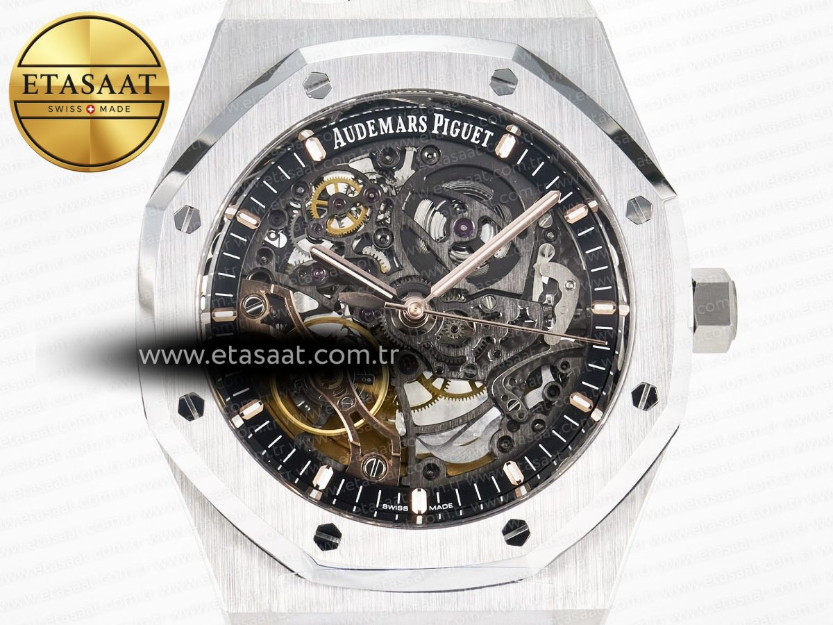 Audemars Piguet Royal Oak 41mm Openworked 15407 SS THBF 1:1 Best Edition on SS Bracelet SA3132 V2 - Görsel 4