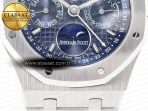 Audemars Piguet Royal Oak 41mm Perpetual Calendar 26574 SS APSF 1:1 Best Edition Blue Dial on SS Bracelet A5134 (CHS) - Görsel 13