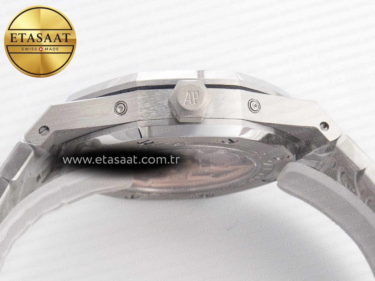 Audemars Piguet Royal Oak 41mm Perpetual Calendar 26574 SS APSF 1:1 Best Edition Blue Dial on SS Bracelet A5134 (CHS) - Görsel 14