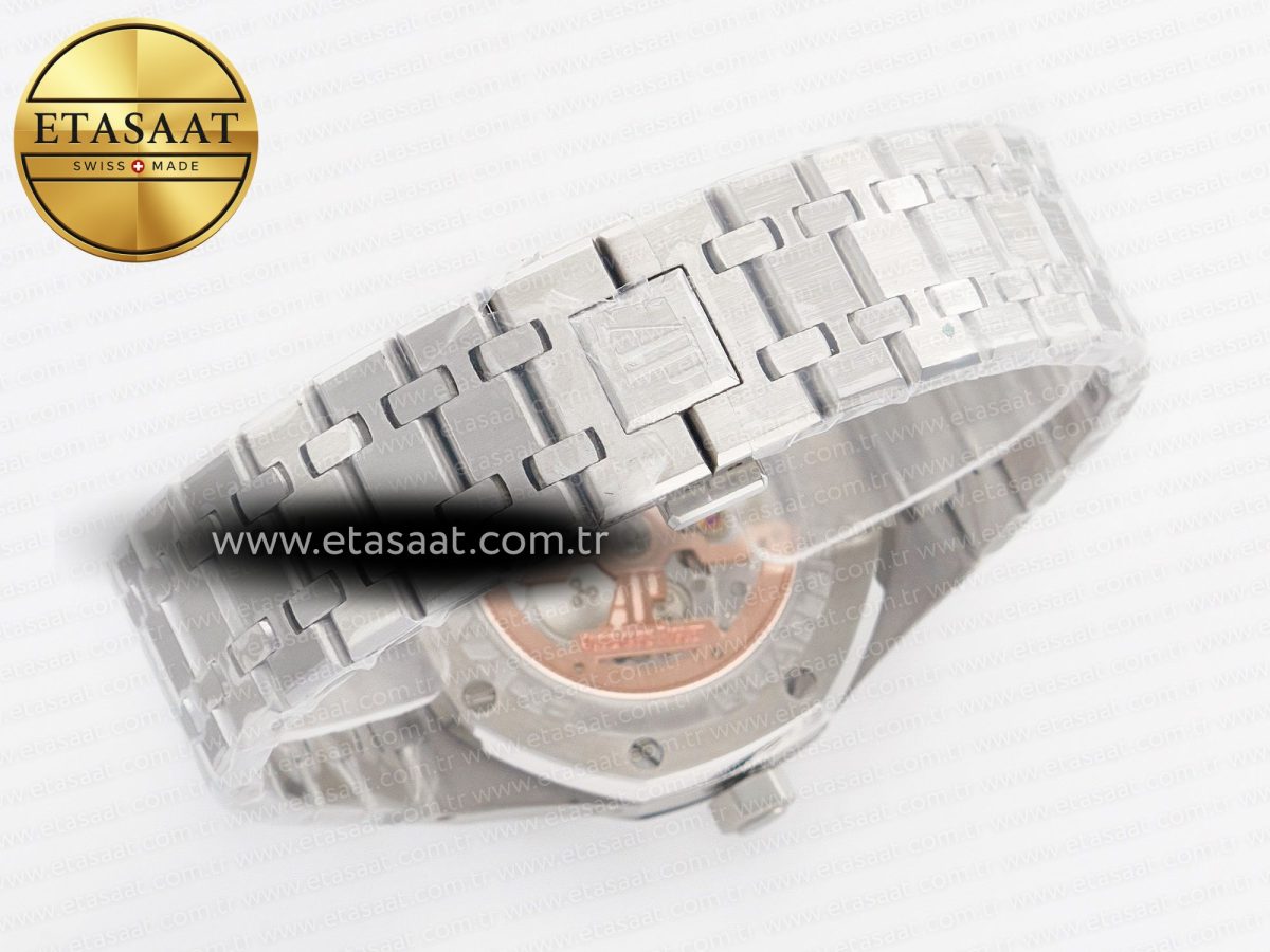 Audemars Piguet Royal Oak 41mm Perpetual Calendar 26574 SS APSF 1:1 Best Edition Blue Dial on SS Bracelet A5134 (CHS) - Görsel 16