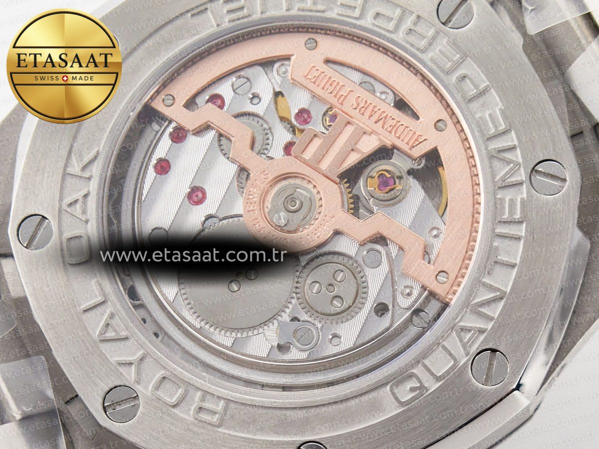 Audemars Piguet Royal Oak 41mm Perpetual Calendar 26574 SS APSF 1:1 Best Edition Blue Dial on SS Bracelet A5134 (CHS) - Görsel 18