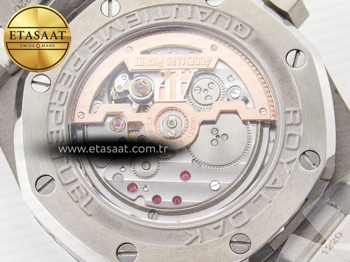 Audemars Piguet Royal Oak 41mm Perpetual Calendar 26574 SS APSF 1:1 Best Edition Blue Dial on SS Bracelet A5134 (CHS) - Görsel 20