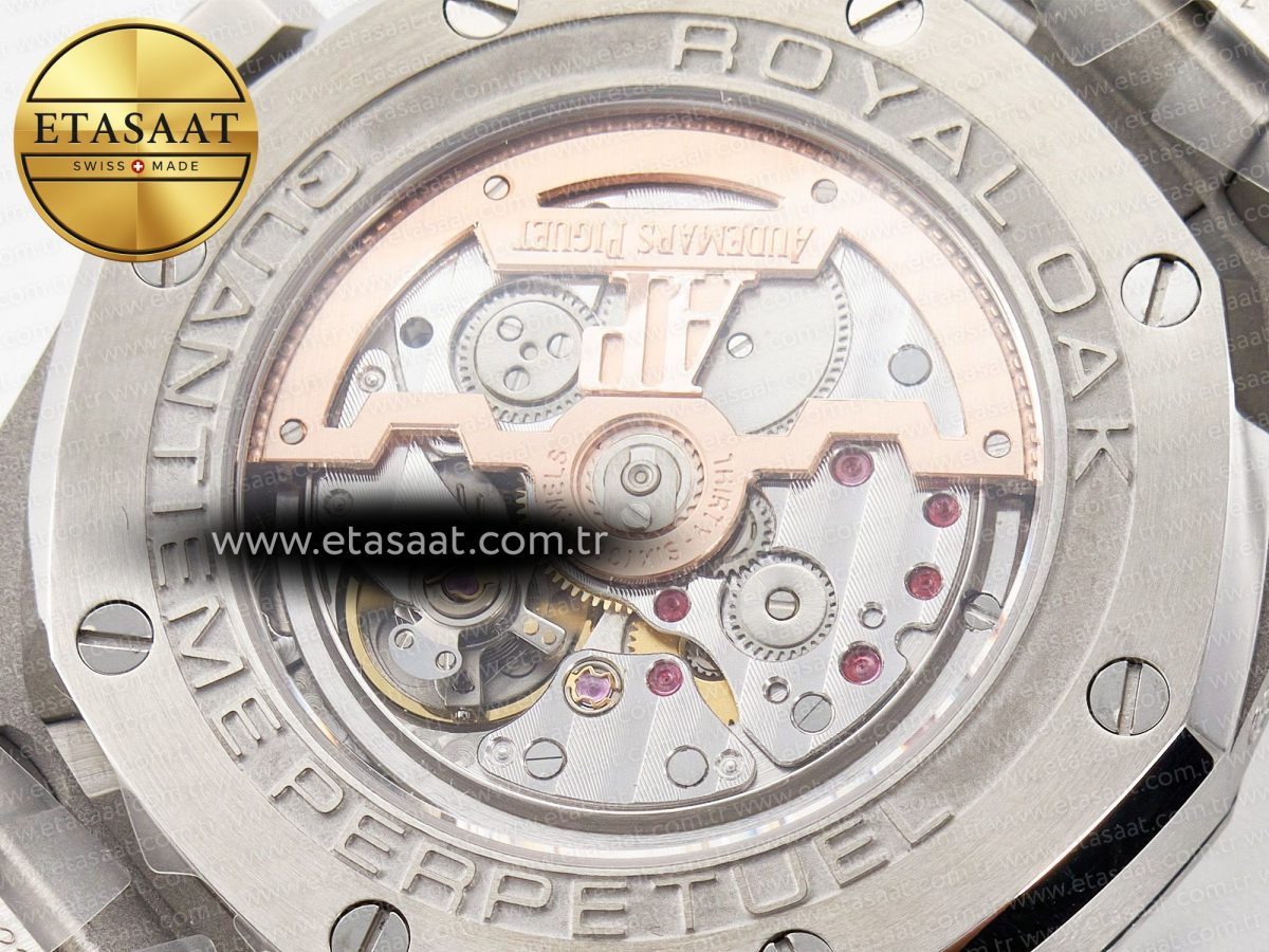 Audemars Piguet Royal Oak 41mm Perpetual Calendar 26574 SS APSF 1:1 Best Edition Blue Dial on SS Bracelet A5134 (CHS) - Görsel 21
