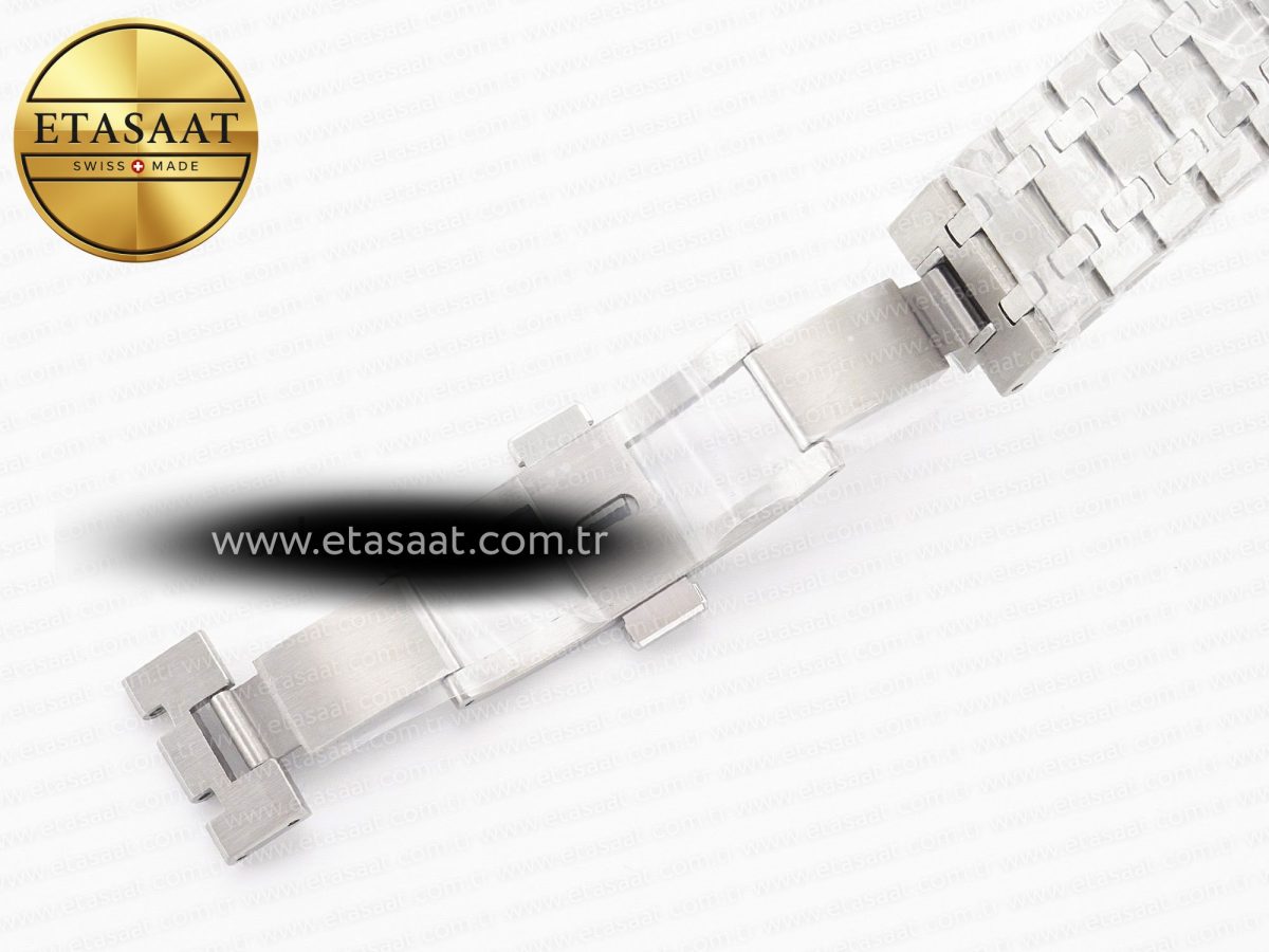 Audemars Piguet Royal Oak 41mm Perpetual Calendar 26574 SS APSF 1:1 Best Edition Blue Dial on SS Bracelet A5134 (CHS) - Görsel 26