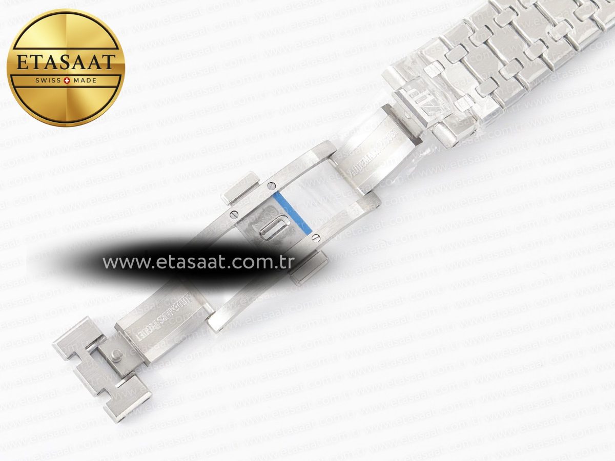 Audemars Piguet Royal Oak 41mm Perpetual Calendar 26574 SS APSF 1:1 Best Edition Blue Dial on SS Bracelet A5134 (CHS) - Görsel 27