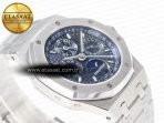 Audemars Piguet Royal Oak 41mm Perpetual Calendar 26574 SS APSF 1:1 Best Edition Blue Dial on SS Bracelet A5134 (CHS) - Görsel 7