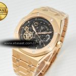 Audemars Piguet Royal Oak 41mm Skeleton 15407 RG ZF 1:1 Best Edition Skeleton Dial on RG Bracelet A3132