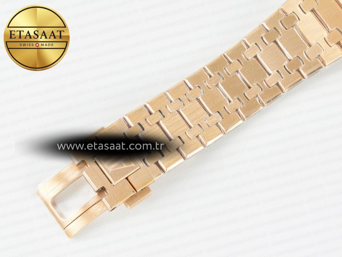 Audemars Piguet Royal Oak 41mm Skeleton 15407 RG ZF 1:1 Best Edition Skeleton Dial on RG Bracelet A3132 - Görsel 21