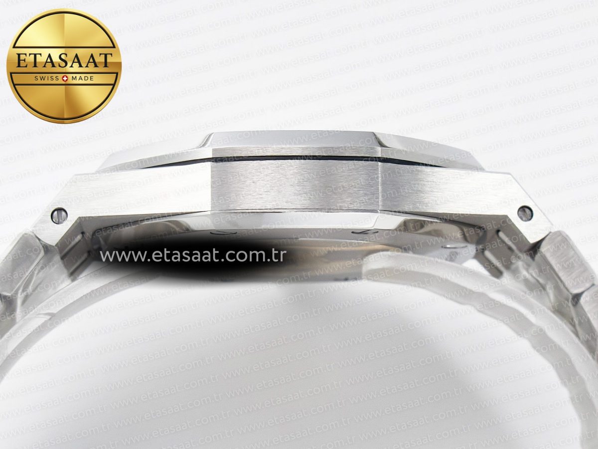 Audemars Piguet Royal Oak 41mm Skeleton 15407 SS ZF 1:1 Best Edition Skeleton Dial on SS Bracelet A3132 - Görsel 13