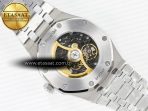 Audemars Piguet Royal Oak 41mm Skeleton 15407 SS ZF 1:1 Best Edition Skeleton Dial on SS Bracelet A3132 - Görsel 16