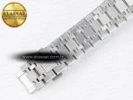 Audemars Piguet Royal Oak 41mm Skeleton 15407 SS ZF 1:1 Best Edition Skeleton Dial on SS Bracelet A3132 - Görsel 20