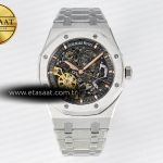 Audemars Piguet Royal Oak 41mm İskelet 15407 ZF A3132 Eta Saat - Görsel 3 - 1:1 Süper Klon Saat