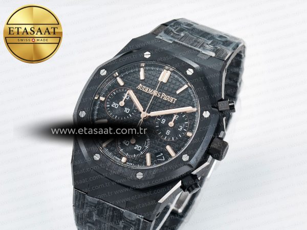 Audemars Piguet Royal Oak Chrono 26240 Black Ceramic APSF 1:1 Best Edition on Ceramic Bracelet SA4401 Super Clone
