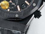 Audemars Piguet Royal Oak Chrono 26240 Black Ceramic APSF 1:1 Best Edition on Ceramic Bracelet SA4401 Super Clone - Görsel 14