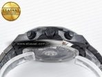 Audemars Piguet Royal Oak Chrono 26240 Black Ceramic APSF 1:1 Best Edition on Ceramic Bracelet SA4401 Super Clone - Görsel 16