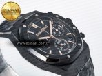 Audemars Piguet Royal Oak Chrono 26240 Black Ceramic APSF 1:1 Best Edition on Ceramic Bracelet SA4401 Super Clone - Görsel 7