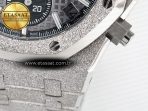 Audemars Piguet Royal Oak Chrono 26240 Frosted SS APSF 1:1 Best Edition Gray Dial on Bracelet SA4401 Super Clone - Görsel 14
