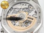 Audemars Piguet Royal Oak Chrono 26240 Frosted SS APSF 1:1 Best Edition Gray Dial on Bracelet SA4401 Super Clone - Görsel 19