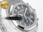 Audemars Piguet Royal Oak Chrono 26240 Frosted SS APSF 1:1 Best Edition Gray Dial on Bracelet SA4401 Super Clone - Görsel 5