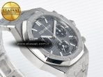 Audemars Piguet Royal Oak Chrono 26240 Frosted SS APSF 1:1 Best Edition Gray Dial on Bracelet SA4401 Super Clone - Görsel 7