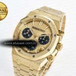 Audemars Piguet Royal Oak Chrono 26240 Frosted YG APSF 1:1 Best Edition YG Dial on Bracelet SA4401 Super Clone