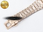 Audemars Piguet Royal Oak Chrono 26240 RG APSF 1:1 Best Edition Blue Dial on RG Bracelet SA4401 Super Clone - Görsel 23