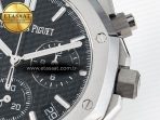 Audemars Piguet Royal Oak Chrono 26240 SS APSF 1:1 Best Edition Black Dial on SS Bracelet SA4401 Super Clone - Görsel 11
