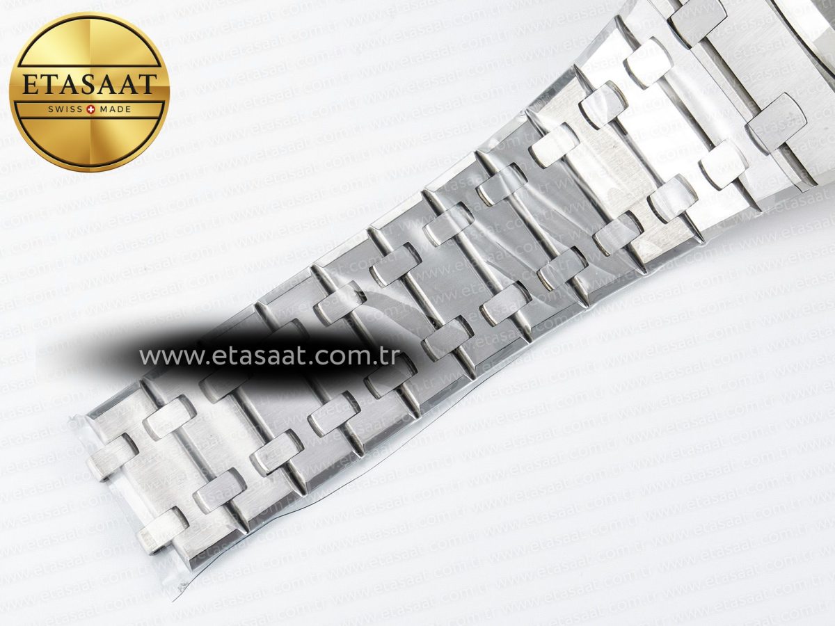 Audemars Piguet Royal Oak Chrono 26240 SS APSF 1:1 Best Edition Black Dial on SS Bracelet SA4401 Super Clone - Görsel 23