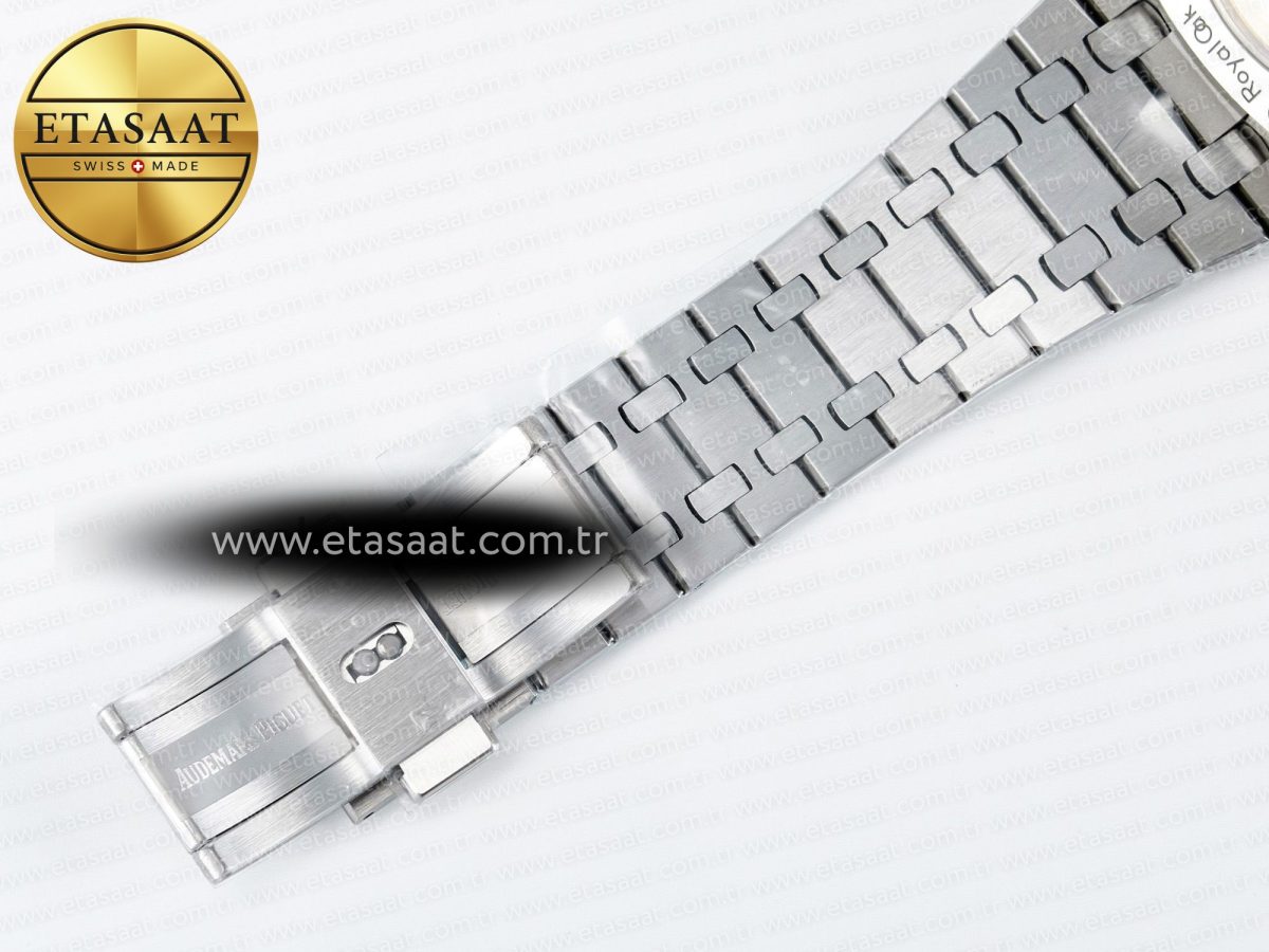 Audemars Piguet Royal Oak Chrono 26240 SS APSF 1:1 Best Edition Black Dial on SS Bracelet SA4401 Super Clone - Görsel 25
