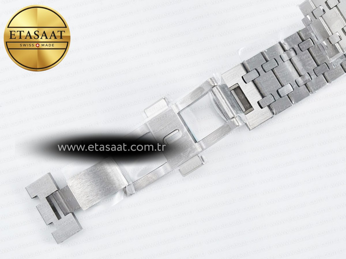 Audemars Piguet Royal Oak Chrono 26240 SS APSF 1:1 Best Edition Black Dial on SS Bracelet SA4401 Super Clone - Görsel 26