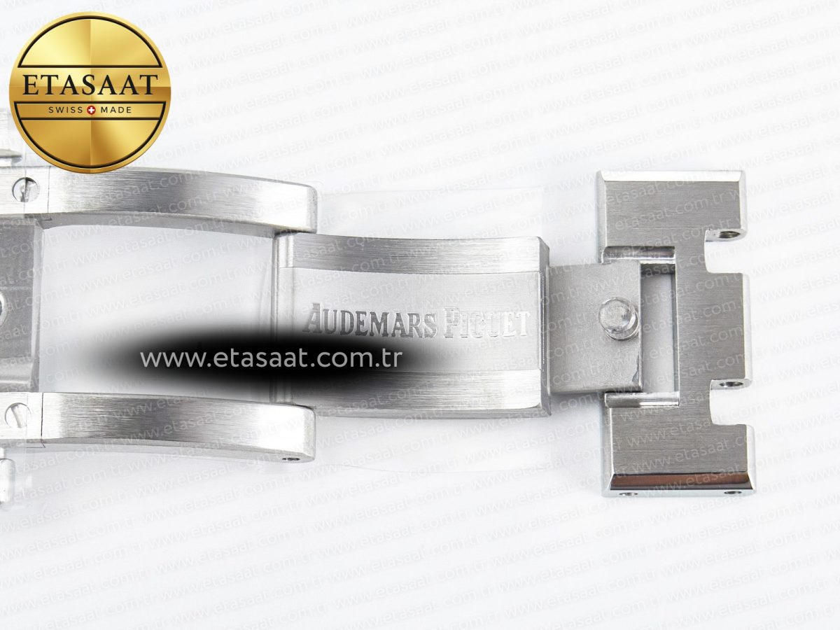 Audemars Piguet Royal Oak Chrono 26240 SS APSF 1:1 Best Edition Black Dial on SS Bracelet SA4401 Super Clone - Görsel 28