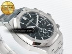 Audemars Piguet Royal Oak Chrono 26240 SS APSF 1:1 Best Edition Black Dial on SS Bracelet SA4401 Super Clone - Görsel 7