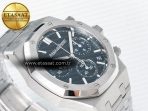 Audemars Piguet Royal Oak Chrono 26240 SS APSF 1:1 Best Edition Blue Dial on SS Bracelet SA4401 Super Clone - Görsel 7