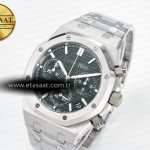Audemars Piguet Royal Oak Chrono 26240 SS APSF 1:1 Best Edition Green Dial on SS Bracelet SA4401 Super Clone