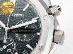 Audemars Piguet Royal Oak Chrono 26240 SS APSF 1:1 Best Edition Green Dial on SS Bracelet SA4401 Super Clone - Görsel 12