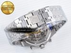 Audemars Piguet Royal Oak Chrono 26240 SS APSF 1:1 Best Edition Green Dial on SS Bracelet SA4401 Super Clone - Görsel 16