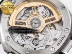 Audemars Piguet Royal Oak Chrono 26240 SS APSF 1:1 Best Edition Green Dial on SS Bracelet SA4401 Super Clone - Görsel 20