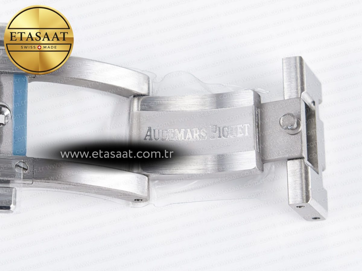 Audemars Piguet Royal Oak Chrono 26240 SS APSF 1:1 Best Edition Green Dial on SS Bracelet SA4401 Super Clone - Görsel 27