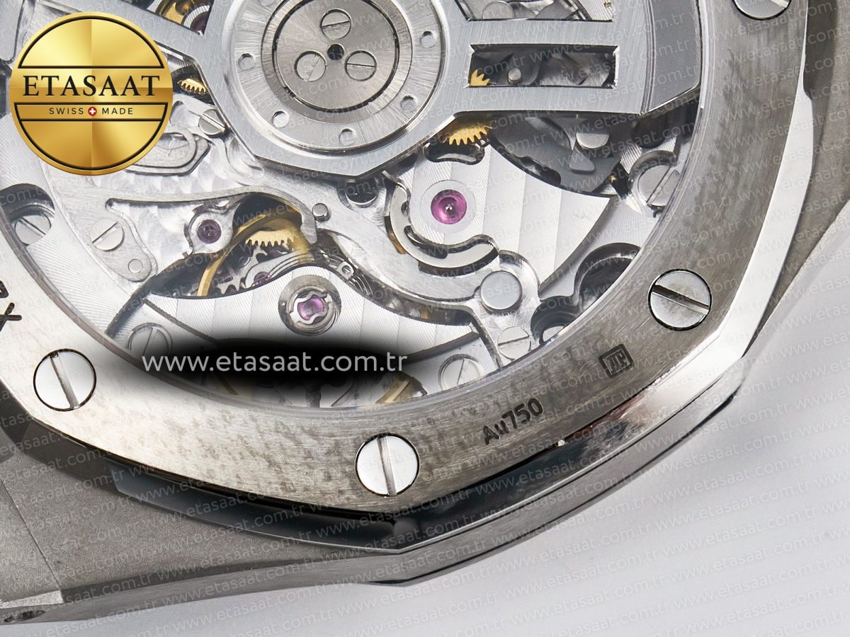 Audemars Piguet Royal Oak Chrono 26240 SS APSF 1:1 Best Edition Purple Dial on SS Bracelet SA4401 Super Clone - Görsel 21