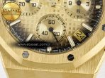 Audemars Piguet Royal Oak Chrono 26240 YG APSF 1:1 Best Edition YG Dial on YG Bracelet SA4401 - Görsel 12