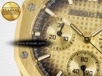 Audemars Piguet Royal Oak Chrono 26240 YG APSF 1:1 Best Edition YG Dial on YG Bracelet SA4401 - Görsel 13