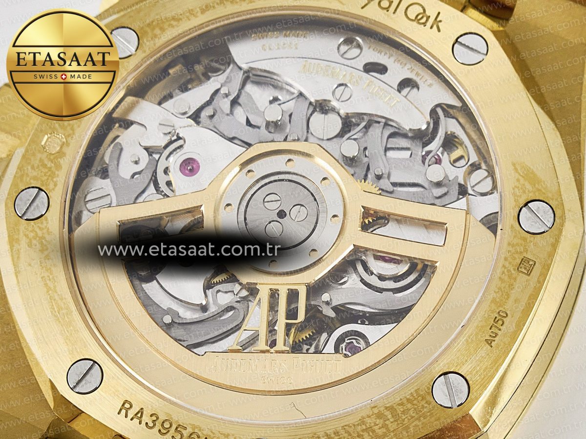 Audemars Piguet Royal Oak Chrono 26240 YG APSF 1:1 Best Edition YG Dial on YG Bracelet SA4401 - Görsel 19