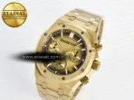 Audemars Piguet Royal Oak Chrono 26240 YG APSF 1:1 Best Edition YG Dial on YG Bracelet SA4401 - Görsel 2