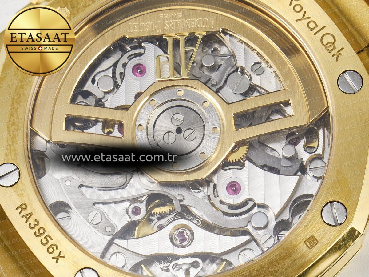 Audemars Piguet Royal Oak Chrono 26240 YG APSF 1:1 Best Edition YG Dial on YG Bracelet SA4401 - Görsel 21