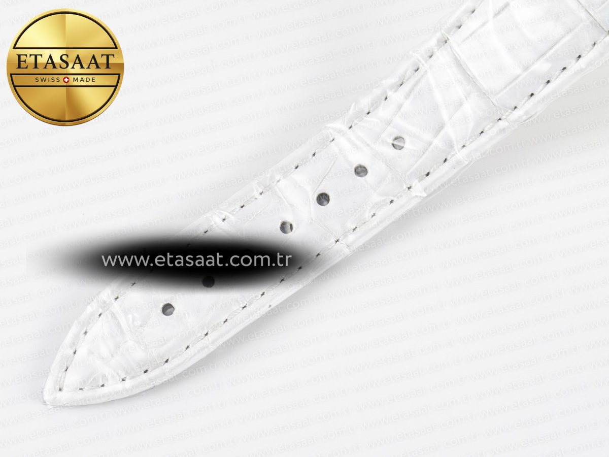 Audemars Piguet Royal Oak Ladies 33mm YG DRF Best Edition MOP Dial Diamonds Bezel on White Rubber Strap ETA Quartz - Görsel 17