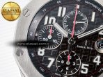 Audemars Piguet Royal Oak Offshore 42mm Black Themes Best Edition Black Dial on SS Bracelet A7750 - Görsel 11